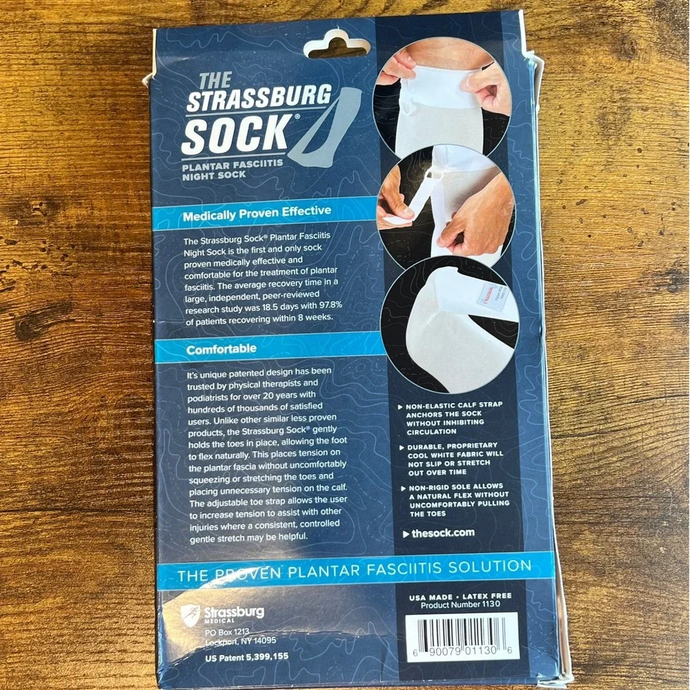 Strassburg Sock Plantar Fasciitis Night Sock Heel Pain Relief Foot‎ Support USA